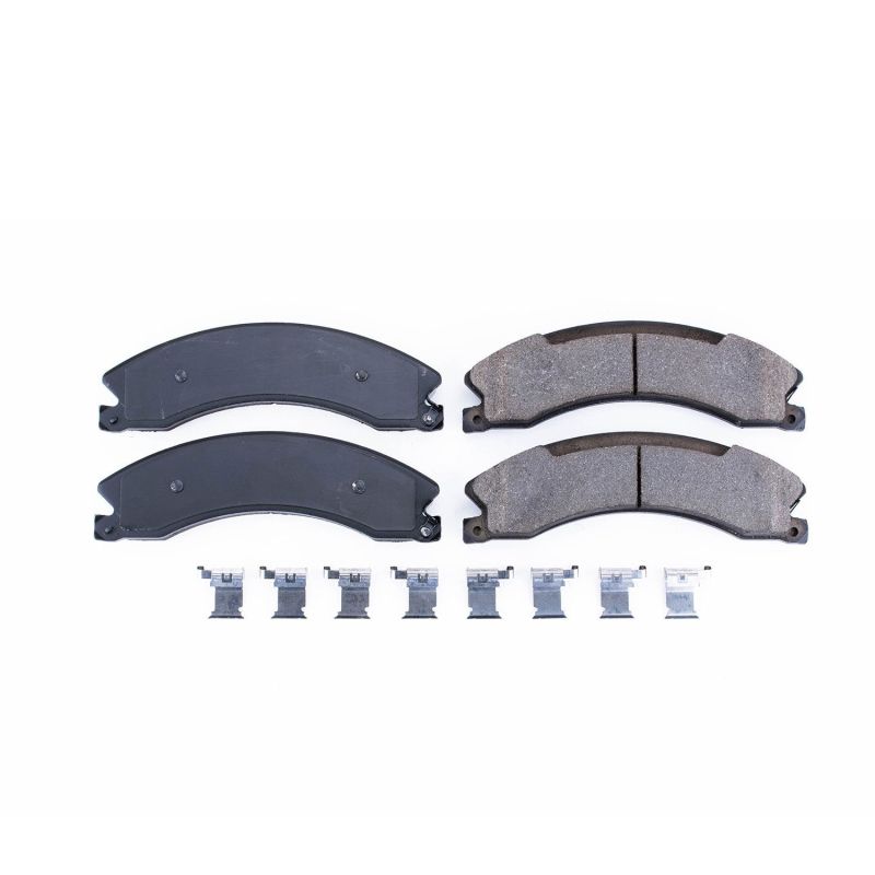 Power Stop 12-19 GMC Sierra 2500 HD Front or Rear Z17 Evolution Ceramic Brake Pads w/Hardware Brake Pads - OE PowerStop