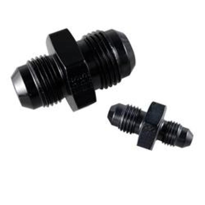 Fragola -10AN x -4AN Male Reducer - Black Fittings Fragola