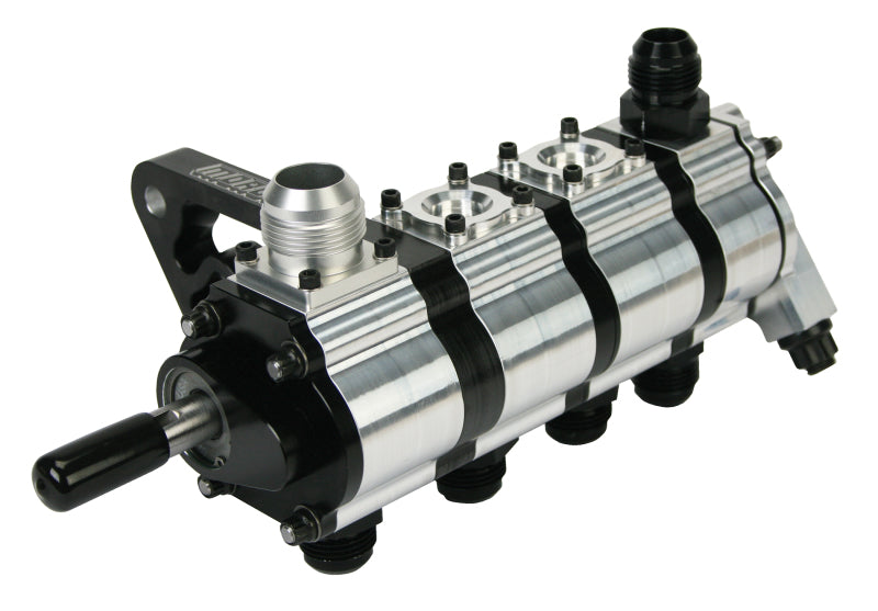 Moroso T3 Series 4 Stage Dry Sump Oil Pump - Tri-Lobe - Left Side - 1.200 Pressure Oil Pumps Moroso