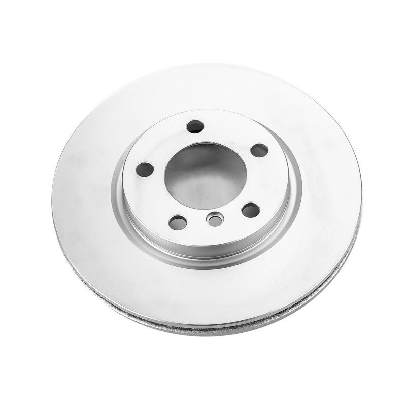 Power Stop 11-16 Mini Cooper Countryman Front Evolution High Carbon Geomet Coated Rotor Brake Rotors - OE - Cryo PowerStop