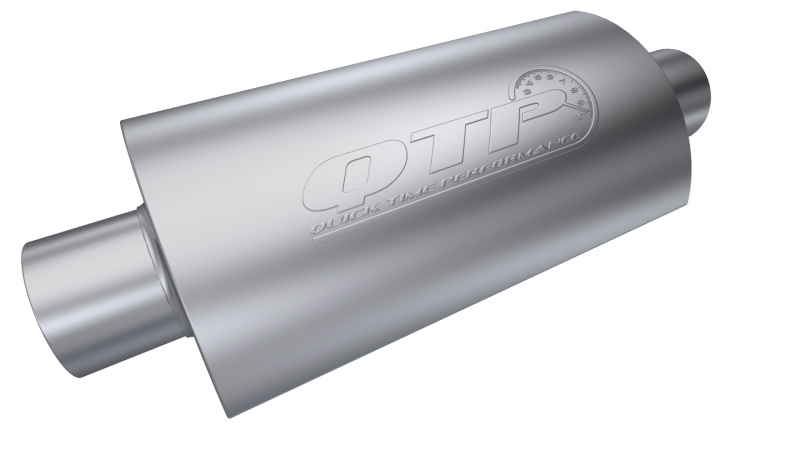 QTP 3in Weld-On 304SS AR3 Muffler Muffler QTP