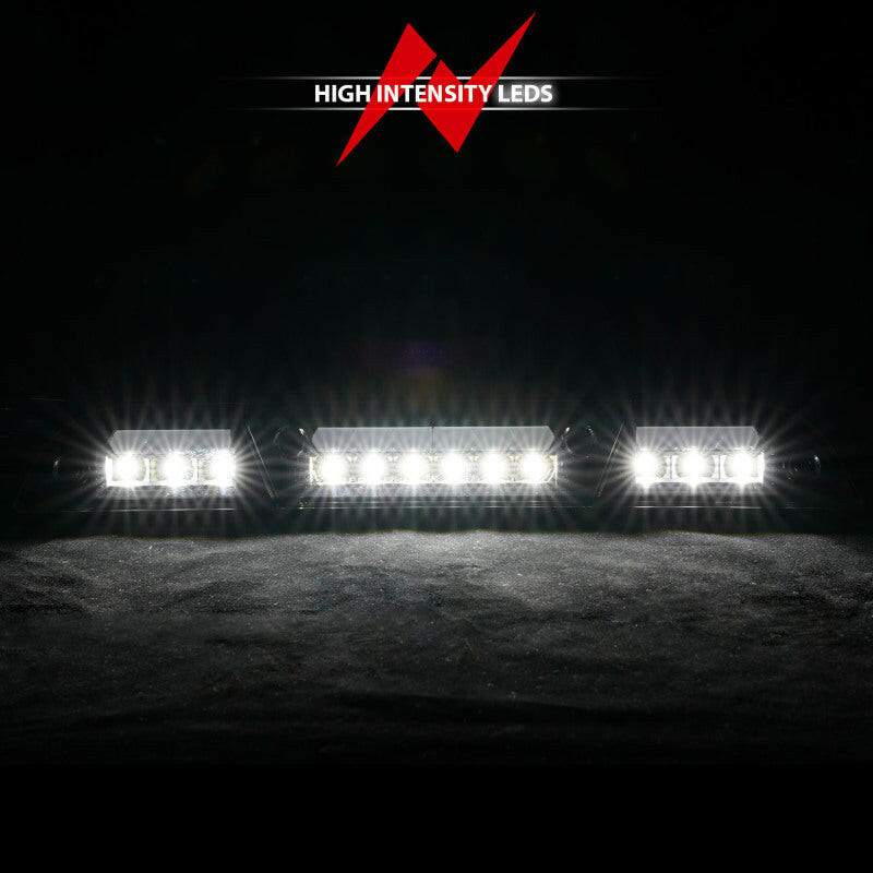 ANZO 15-20 Ford F-250 - F-550 LED Third Brake Light - Black Housing/Clear Lens Lights Corner ANZO