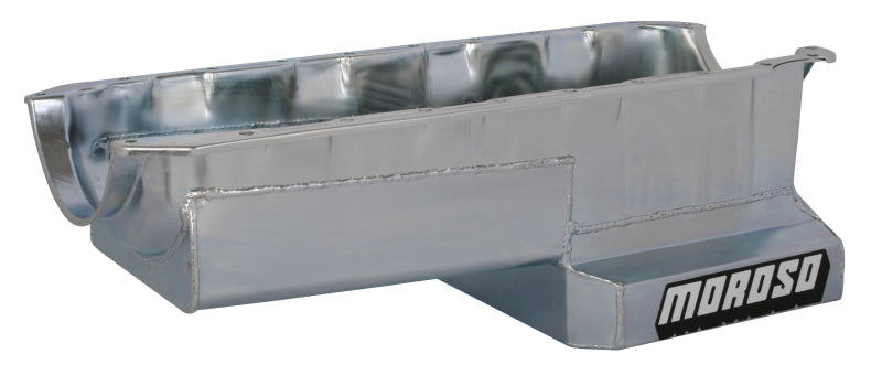 Moroso Chevrolet Big Block Mark IV Stroker Wet Sump 6qt 8in Steel Oil Pan Oil Pans Moroso
