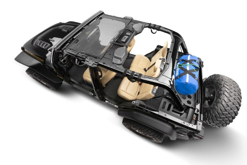 Rugged Ridge Eclipse Sun Shade Black Front 18-20 Jeep Wrangler JLU/JT Car Covers Rugged Ridge