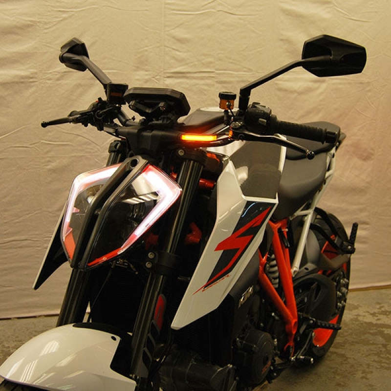 New Rage Cycles 14-19 KTM SuperDuke 1290 Front Turn Signals Lights Corner New Rage Cycles