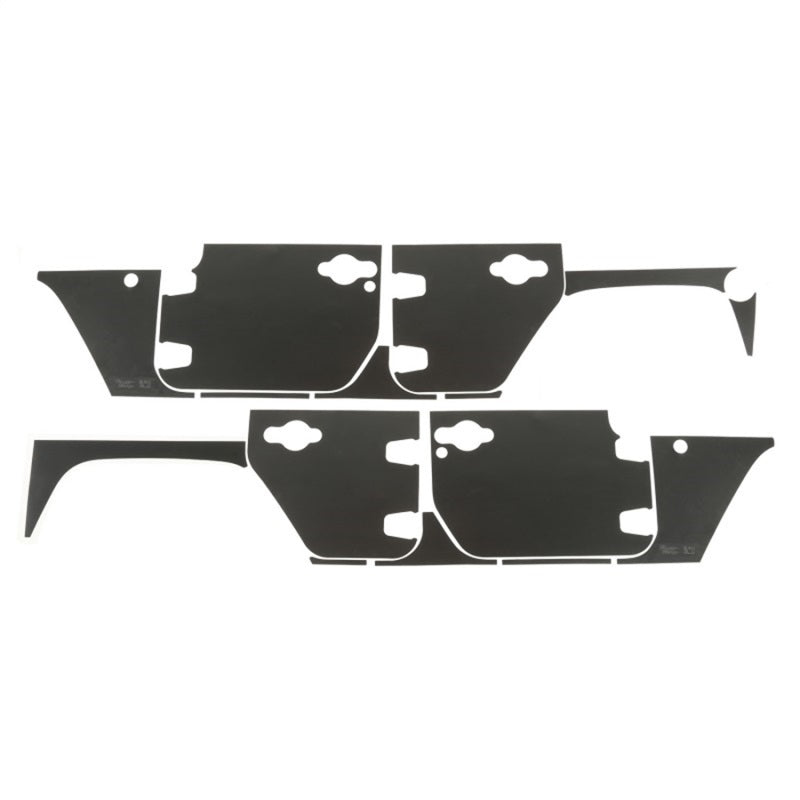 Rugged Ridge Magnetic Protection Panel kit 4-Dr07-18 Jeep Wrangler Body Armor & Rock Rails Rugged Ridge