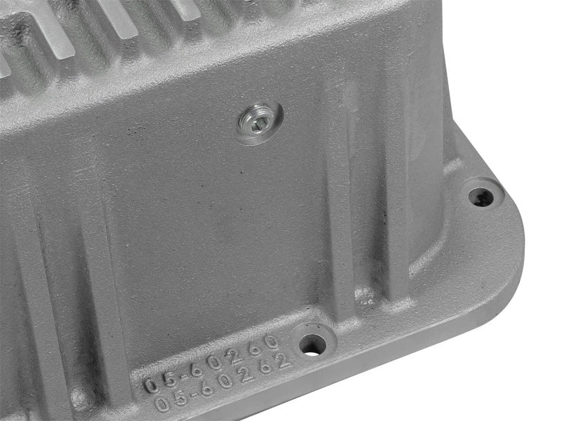 aFe Transmission Pan Cover (Raw); GM Diesel Trucks 01-14 V8-6.6L (td) Diff Covers aFe
