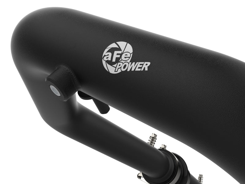 aFe Bladerunner Intercooler Hot Charge Pipe Black 2-2.5in 2021+ Ford F-150 V6-2.7L (tt) Intercoolers aFe