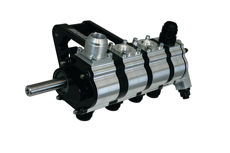 Moroso T3 Series 4 Stage Dry Sump Oil Pump - Tri-Lobe - Dual Mount - 1.200 Pressure Oil Pumps Moroso