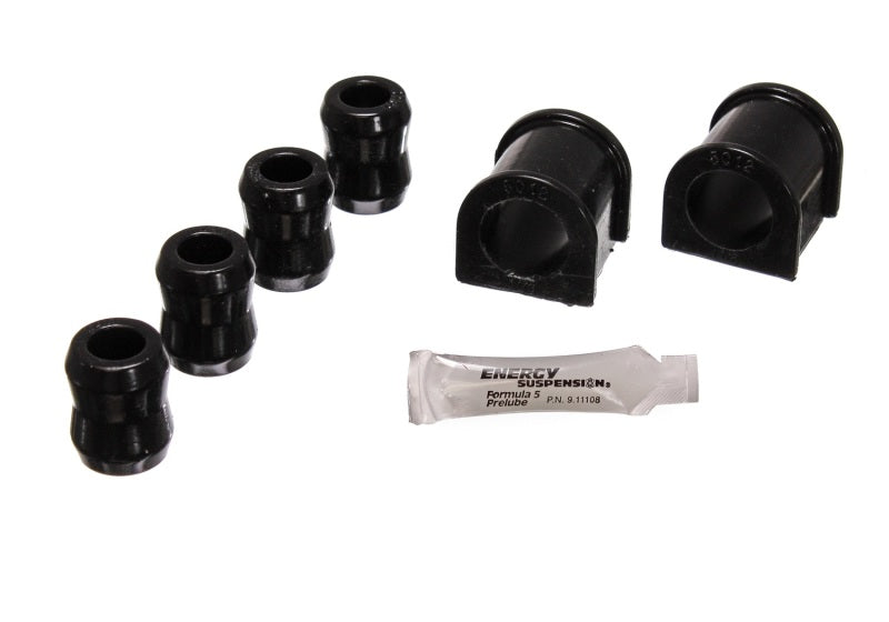 Energy Suspension 87-96 Jeep Wrangler YJ Blk Frt 1-1/8in Sway Bar Bushing Set w/End Link Bushings Bushing Kits Energy Suspension