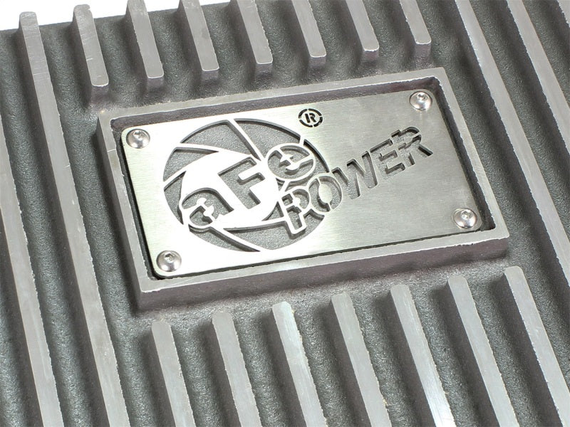 aFe Transmission Pan (Raw); Ford Trucks 93-08 AODE/4R70W Diff Covers aFe