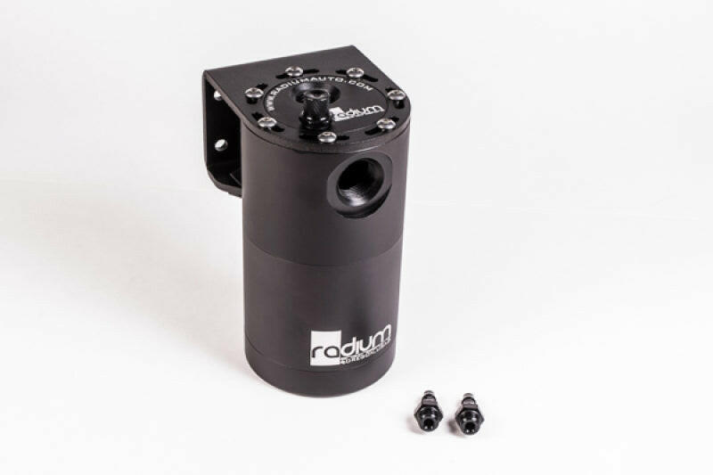 Radium Engineering Air Oil Separator - Universal Kit Oil Separators Radium Engineering