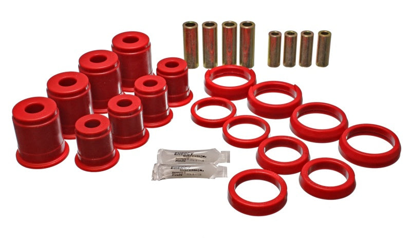 Energy Suspension 84-01 Jeep Cherokee/Wagoneer/Comanche 4WD Red Front Control Arm Bushings Bushing Kits Energy Suspension