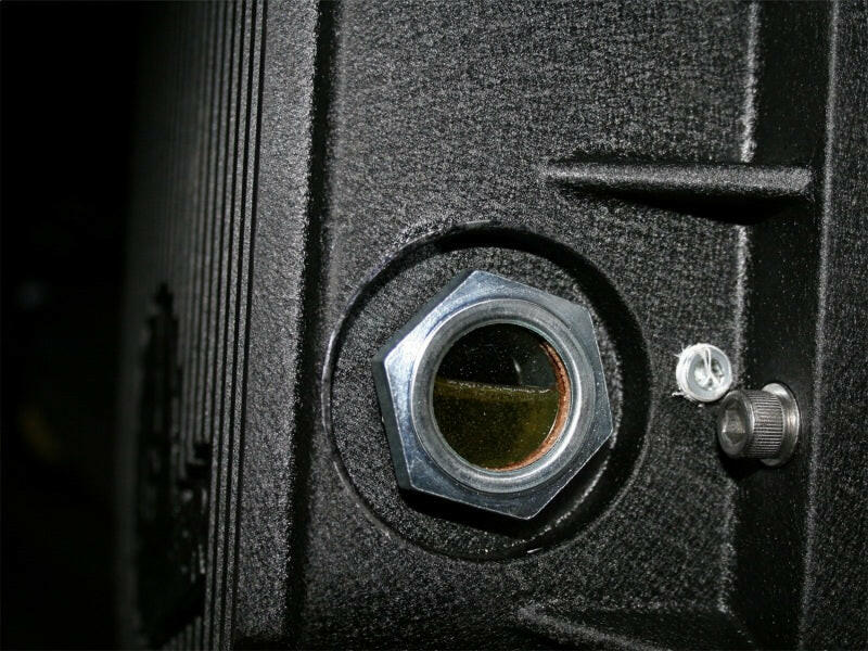aFe POWER Differential Cover Oil Level Sight Glass Diff Covers aFe