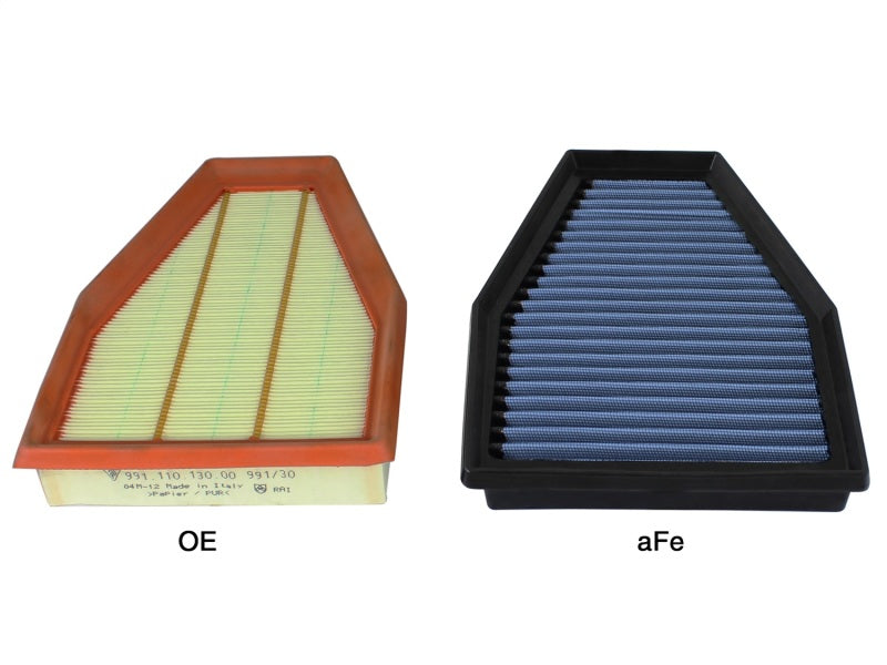 aFe Magnum FLOW OE Replacement Air Filter PRO 5R 12-15 Porsche 911 (991) H6 3.4L/3.8L Air Filters - Drop In aFe