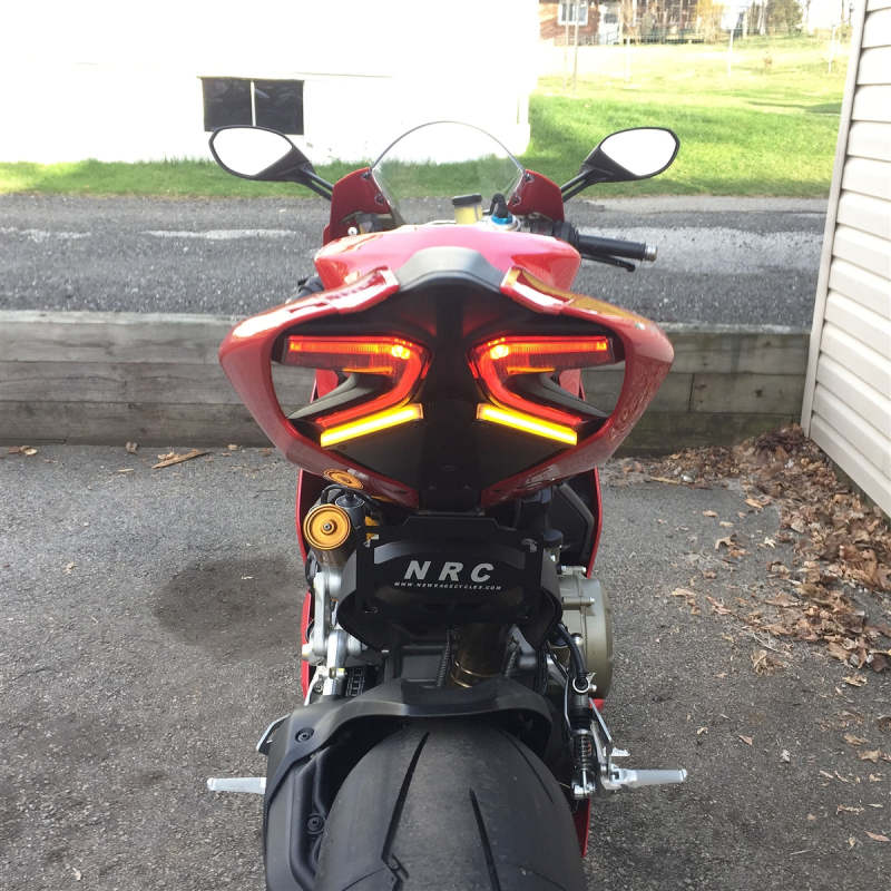 New Rage Cycles 15-19 Ducati 1299 Panigale Fender Eliminator Kit Lights Corner New Rage Cycles