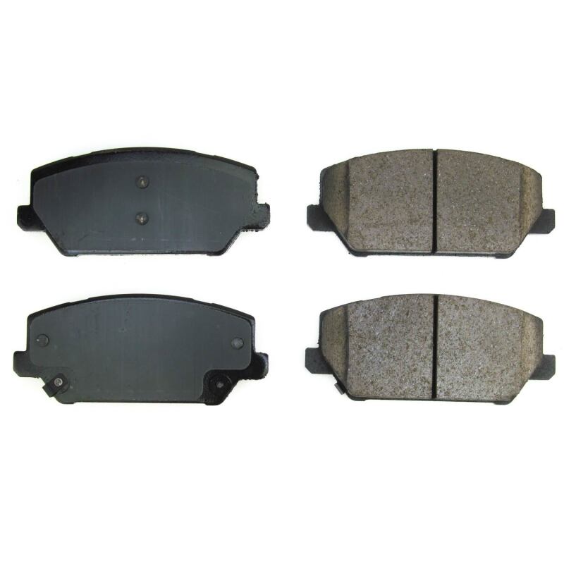 Power Stop 19-21 Hyundai Veloster N Front Z16 Evo Ceramic Brake Pads Brake Pads - OE PowerStop