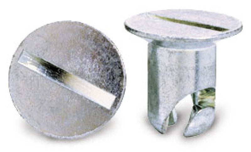 Moroso Quick Fastener - Flush Head - 7/16in x .450in - Steel - 10 Pack Fittings Moroso
