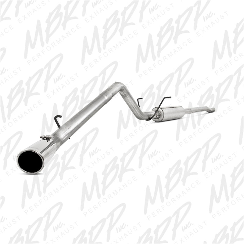 MBRP 06-08 Ram Hemi 1500 Mega Cab 5.7L / 03-13 Ram Hemi 2500/3500 5.7L Alum 3in Cat Back Single Side Catback MBRP
