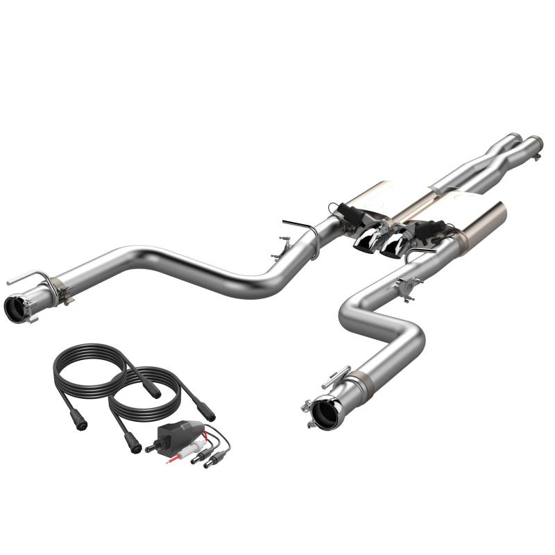 QTP 2015-2023 Dodge Challenger 6.2/6.4L QTP Screamer Cat Back Catback QTP