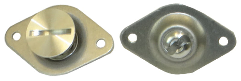 Moroso Quick Fastener - Self Ejecting - 7/16in x .550in - Aluminum - 10 Pack Fittings Moroso