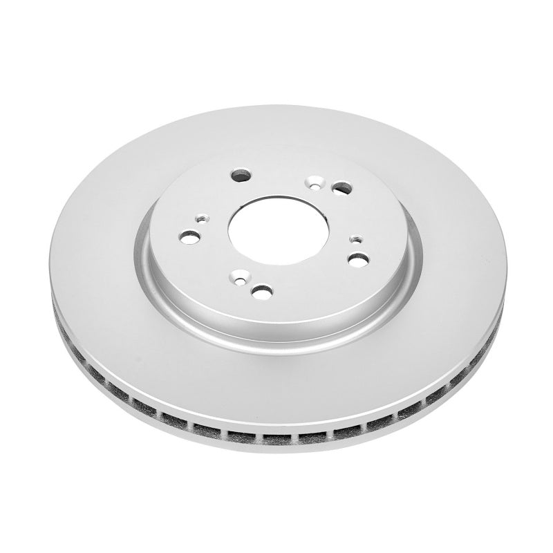 Power Stop 07-12 Acura RDX Front Evolution Geomet Coated Rotor Brake Rotors - OE - Cryo PowerStop