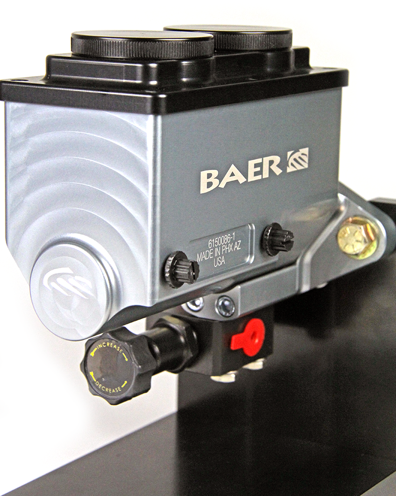ReMaster Master Cylinder 1in Bore Left Port Gray Brake Master Cylinder Baer Brake Systems