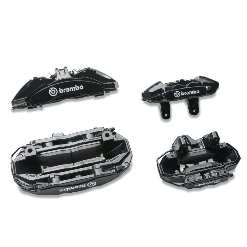 Ford Racing 15-21 Mustang GT/ 2.3L EcoBoost GT350R Brake Upgrade Kit - Black Big Brake Kits Ford Racing