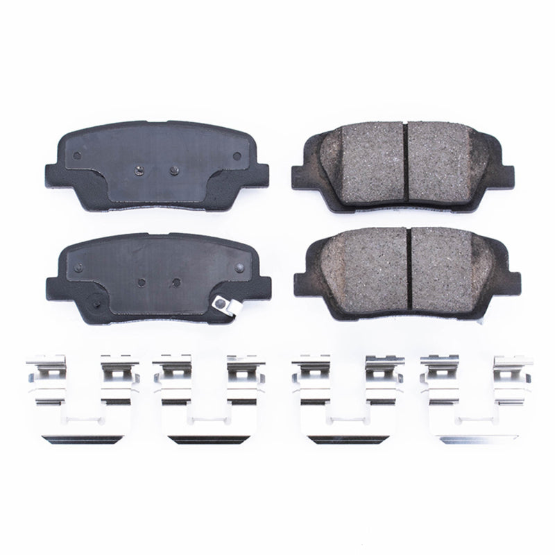 Power Stop 18-19 Genesis G80 Rear Z17 Evolution Ceramic Brake Pads w/Hardware Brake Pads - OE PowerStop