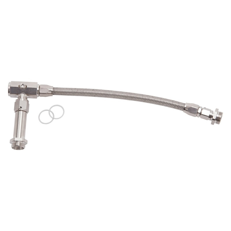 Russell Performance -6 AN to 3/8in Female NPT ProFlex Holley 4150 Dual Inlet Carb Kit (Endura) Carburetor Fuel Inlet Kits Russell