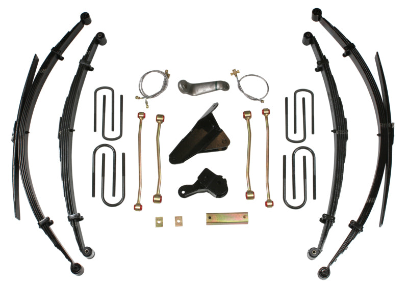 Skyjacker 8"SYS,EXCURSION,V8-V10W/ARM Leaf Springs & Accessories Skyjacker