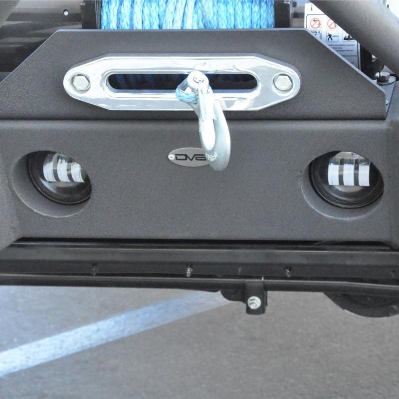 DV8 Offroad 07-18 Jeep Wrangler JK 4in 30W LED Replacement Fog Lights Fog Lights DV8 Offroad