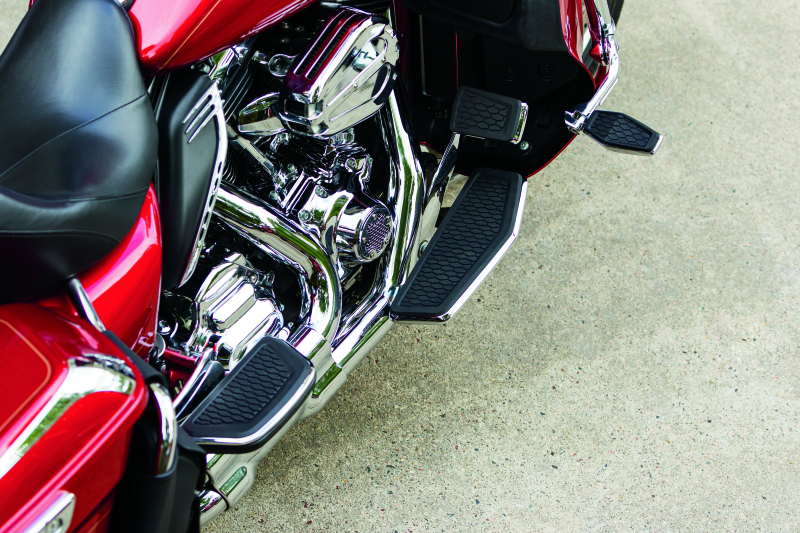 Kuryakyn Hex Brake Pedal Pad Chrome Bolts Kuryakyn