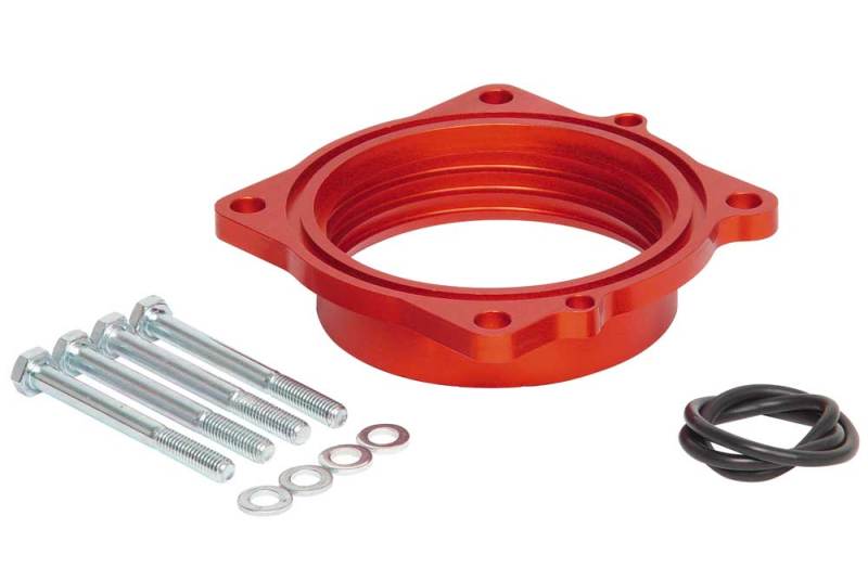 Airaid 05-13 Dodge Charger R/T / 05-08 Magnum / 08-13 Challenger / 06-10 Jeep GC PowerAid TB Spacer Throttle Body Spacers Airaid