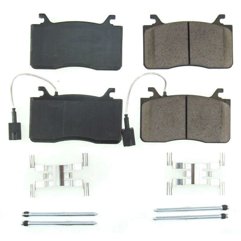Power Stop 17-18 Alfa Romeo Giulia Front Z17 Evolution Ceramic Brake Pads w/Hardware Brake Pads - OE PowerStop