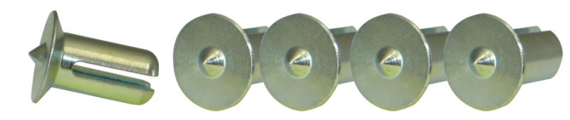 Moroso Quick Fastener Transfer Stud Punch Kit - 7/16in Buttons - 5 Pack Tools Moroso