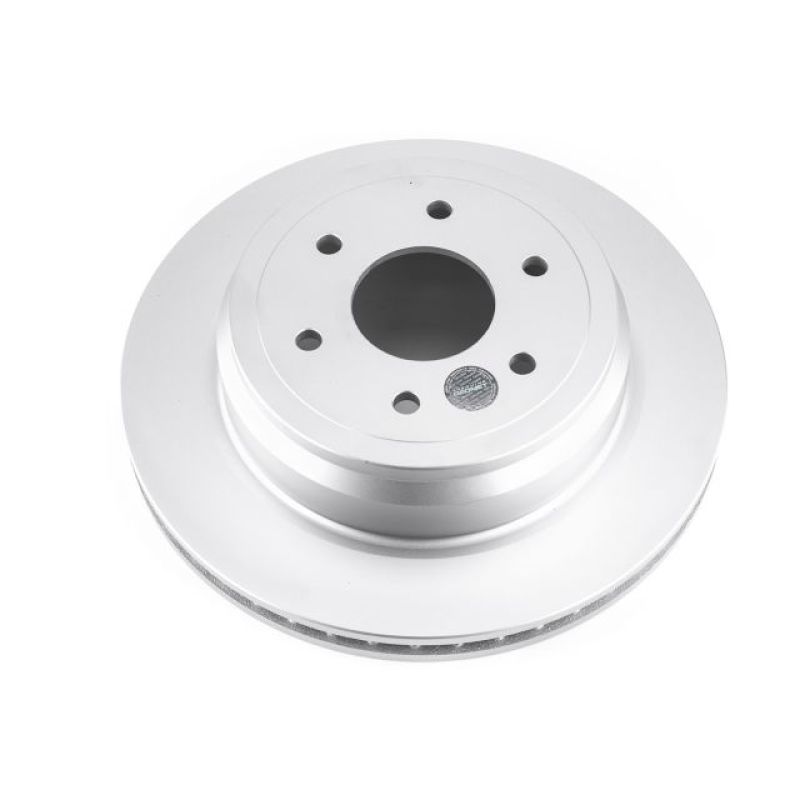 Power Stop 16-18 Nissan Titan XD Rear Evolution Geomet Coated Rotor Brake Rotors - OE - Cryo PowerStop