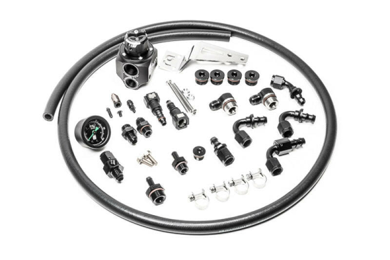 Radium Engineering Subaru EJ Engines Fuel Rail Plumbing - Parallel Fuel Rails Radium Engineering