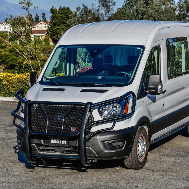 Westin 15-21 Ford Transit 150/250/350 HDX Grille Guard - Black Grille Guards Westin