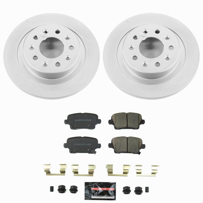 Power Stop 19-20 Buick Regal Sportback Rear Z23 Coated Brake Kit Brake Kits - Performance D&S PowerStop