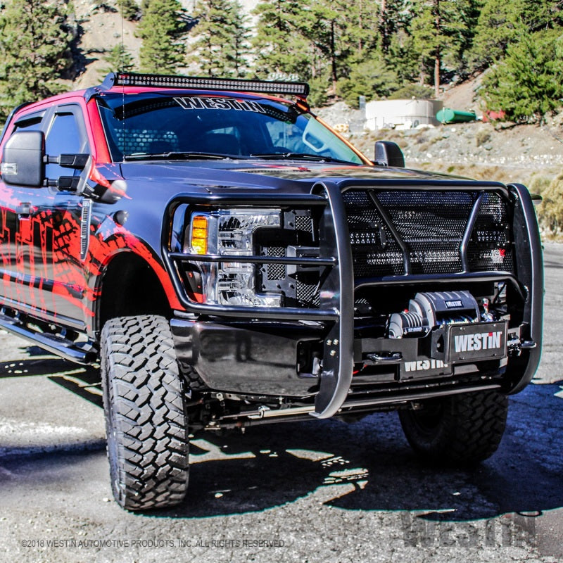Westin Ford F-250/350 17-19 HDX Winch Mount Grille Guard Grille Guards Westin