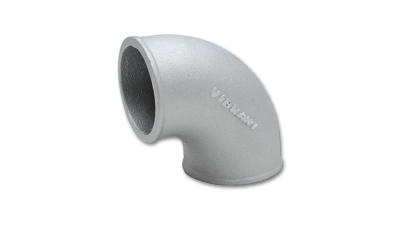 Vibrant 2in O.D. Cast Aluminum Elbow (90 degree Tight Radius) Aluminum Tubing Vibrant