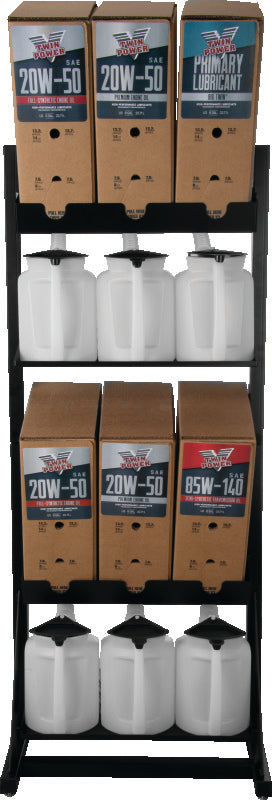 Twin Power Rack for 6 Gallon Bag-In-Box Marketing TwinPower