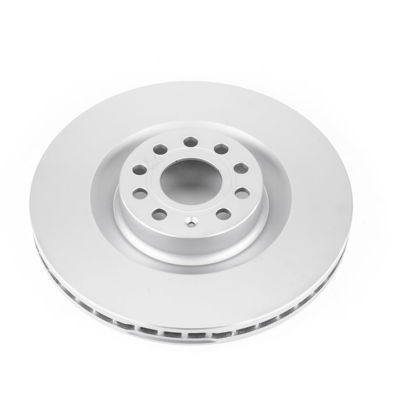 Power Stop 09-11 Volkswagen CC Front Evolution High Carbon Geomet Coated Rotor Brake Rotors - OE - Cryo PowerStop