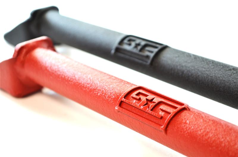 GrimmSpeed Subaru BRZ / Scion FR-S Strut Tower Brace - Red Strut Bars GrimmSpeed