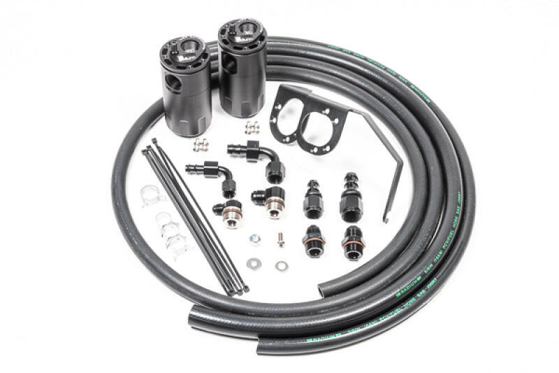 Radium Engineering Dual Catch Can Kit 2015+ Subaru WRX Fluid Lock Oil Catch Cans Radium Engineering