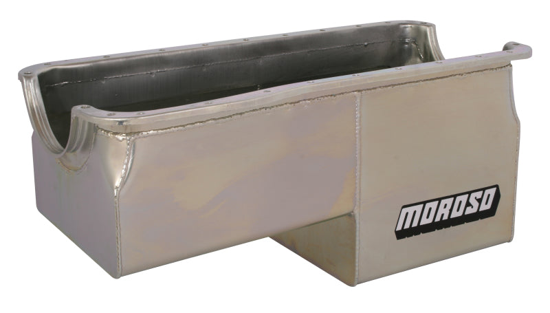 Moroso Ford 429-460 (w/Rear Sump) Off-Road Deep Wet Sump 8qt 10.75in Steel Oil Pan Oil Pans Moroso