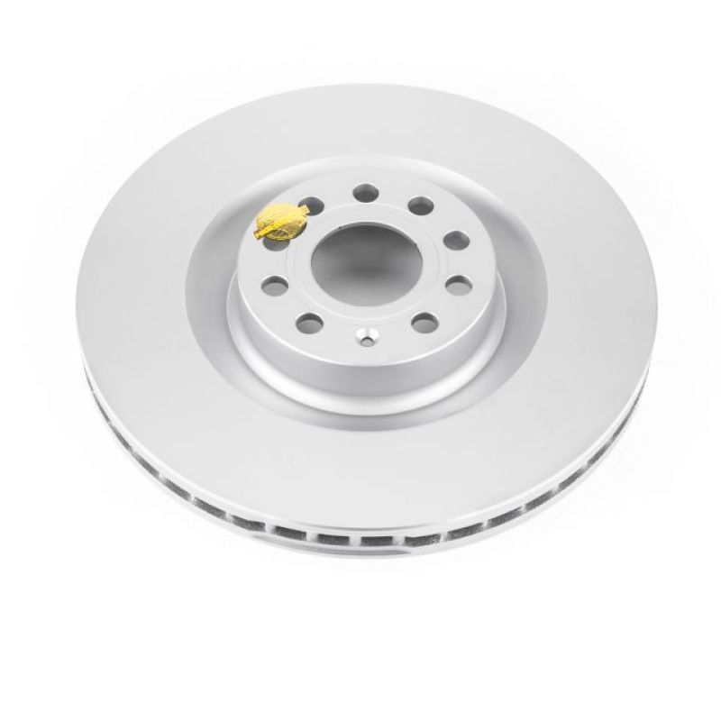 Power Stop 09-11 Volkswagen CC Front Evolution High Carbon Geomet Coated Rotor Brake Rotors - OE - Cryo PowerStop
