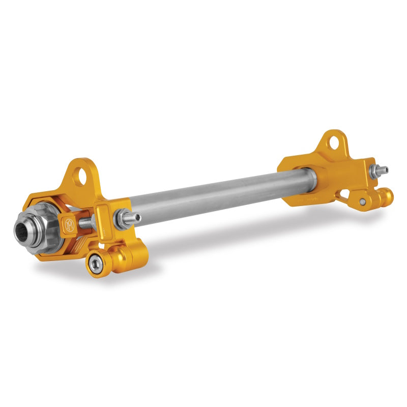 Performance Machine Axle Adjuster Kit - Gold Ano Axles Performance Machine