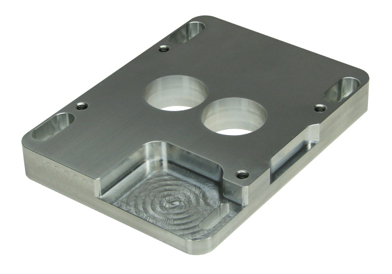 Moroso 4412 2BBL to 4150/4160 Carburetor Adapter - 1in - Billet Aluminum Fittings Moroso